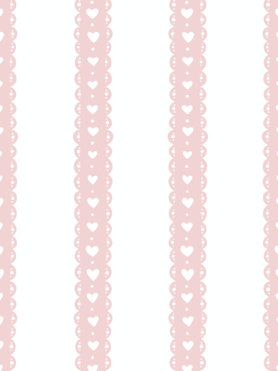 Heart Lace Stripes