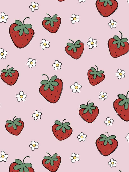 Strawberries and Blossoms