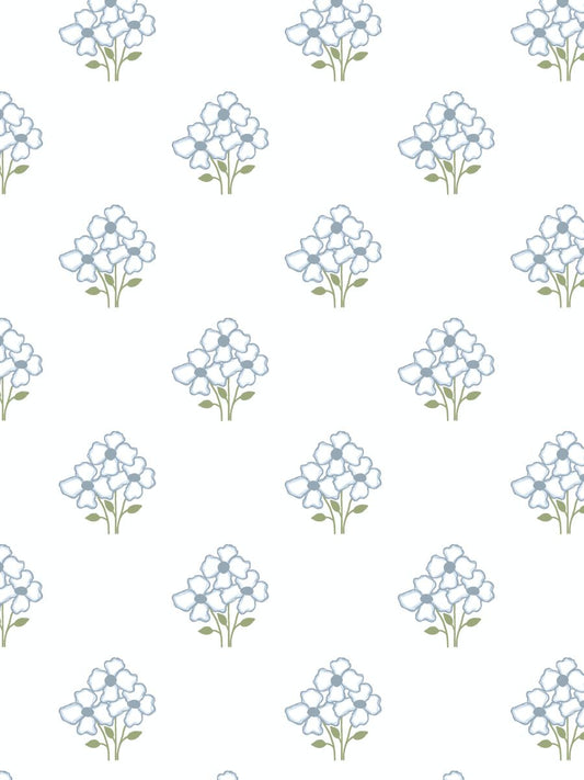 Cottagecore Blue Flowers