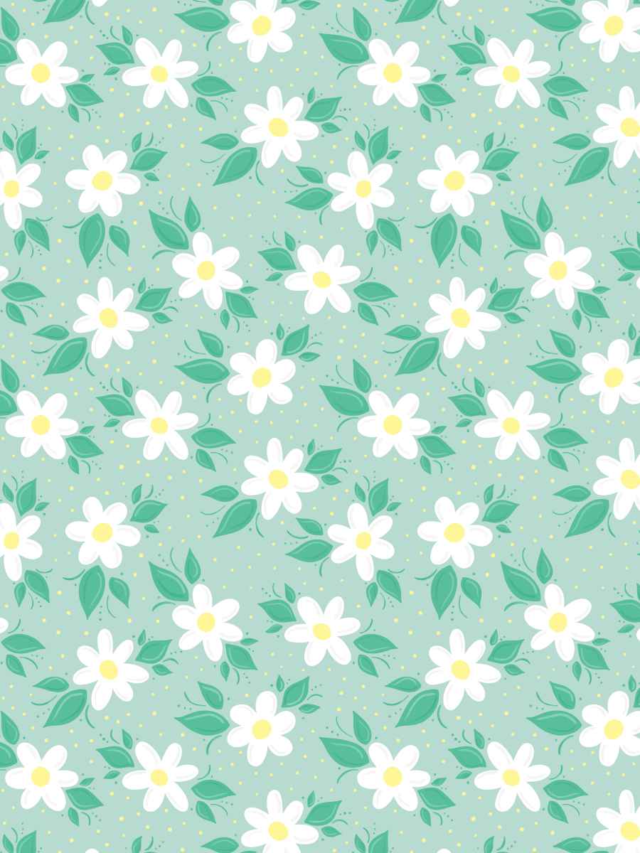Daisies and Polka Dots