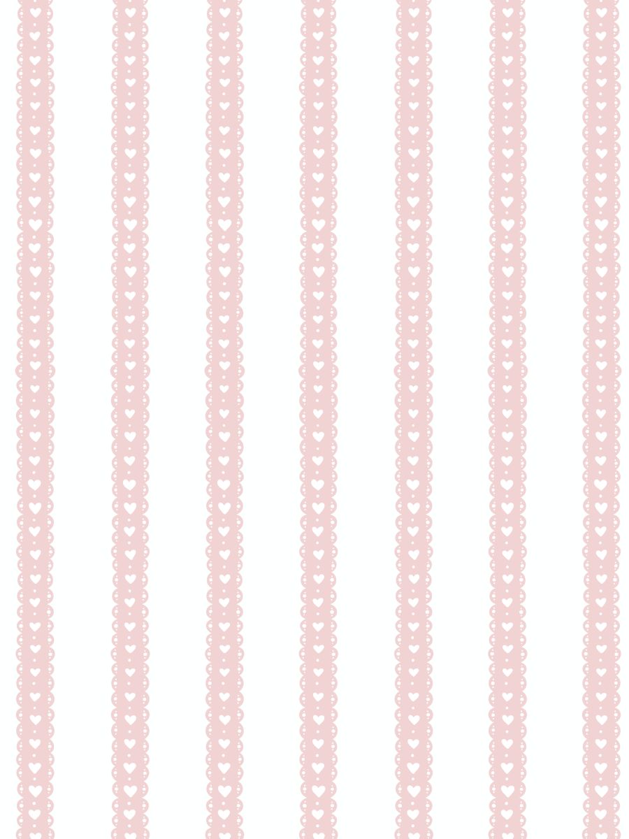 Heart Lace Stripes