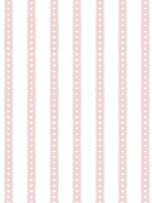 Heart Lace Stripes
